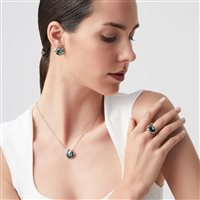 Pendientes Giovanni Raspini Mujer Eden in Plata Quarzo 12084 - 12084